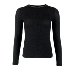 BCFAYE Lurex Blouse - Black/Black